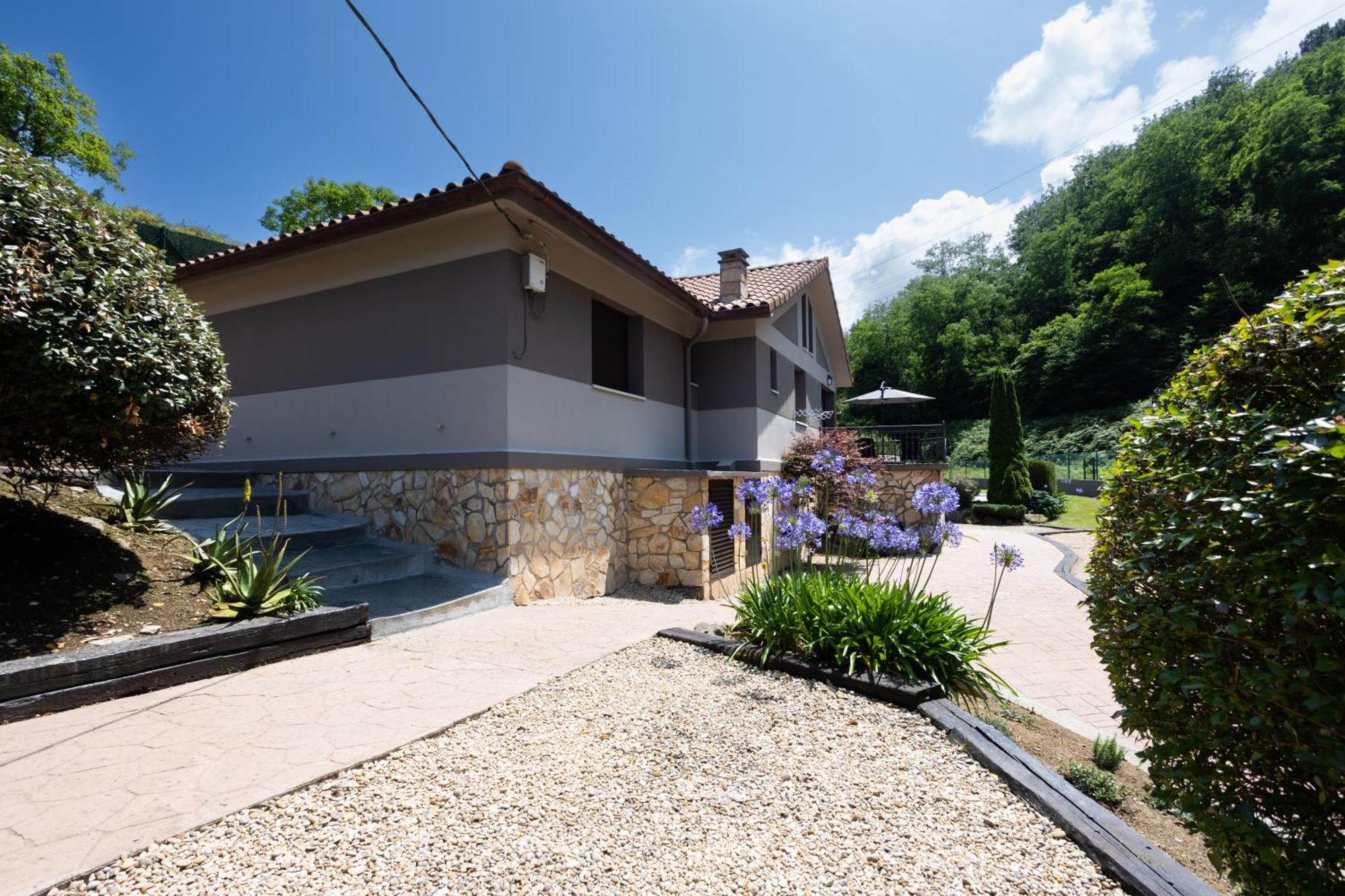 Sarren Villa Pool Bermeo Buitenkant foto