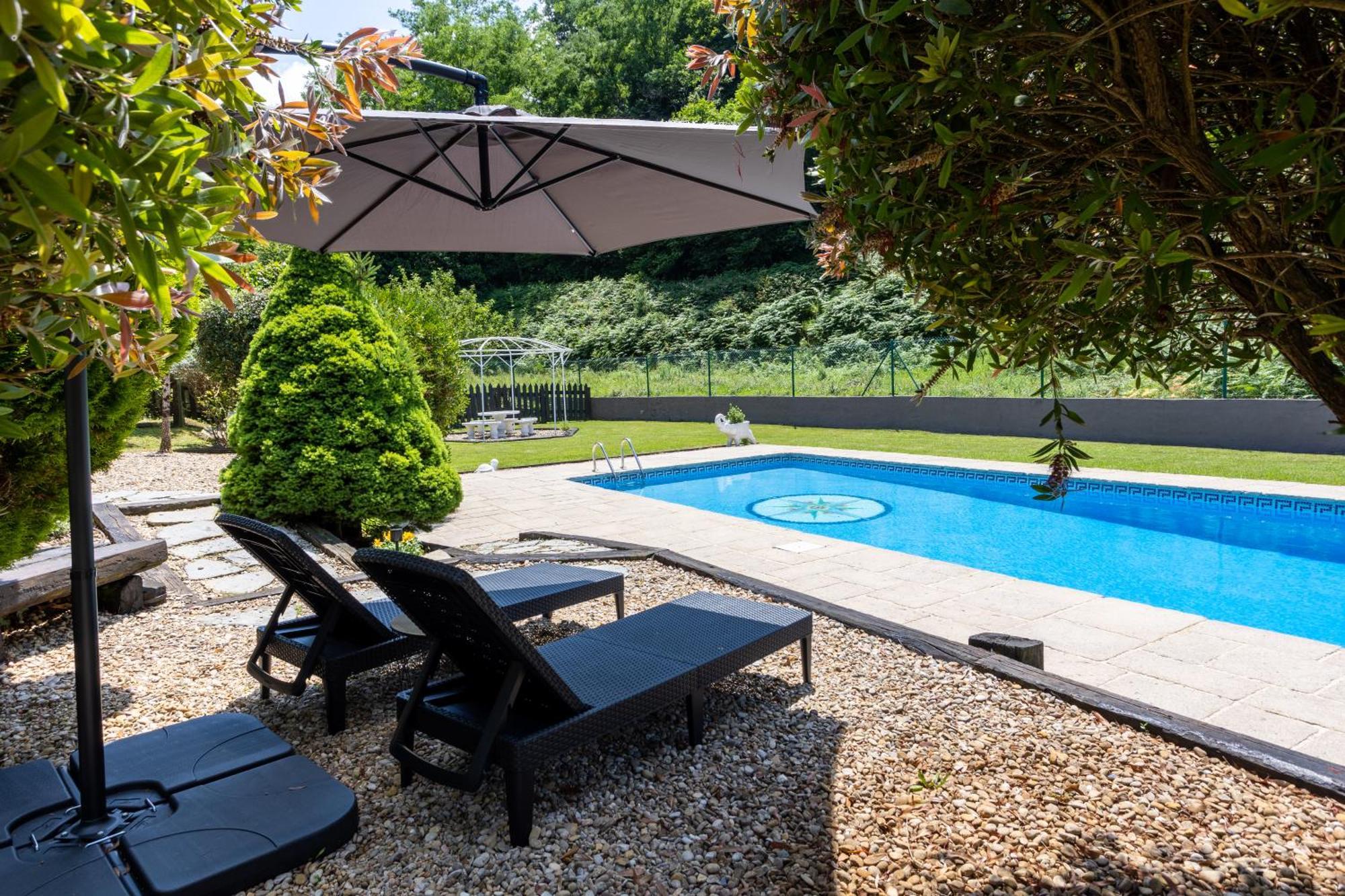Sarren Villa Pool Bermeo Buitenkant foto