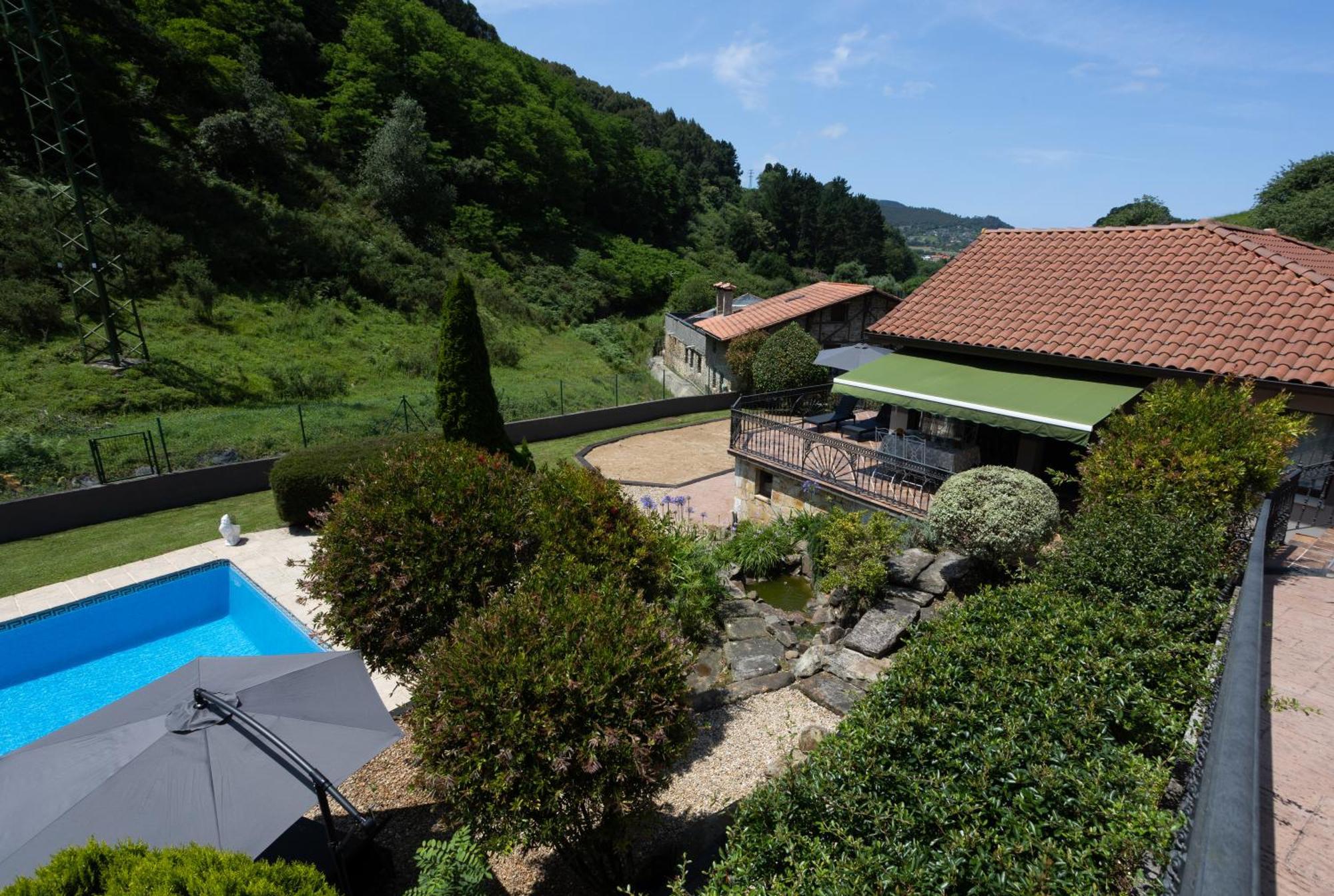 Sarren Villa Pool Bermeo Buitenkant foto